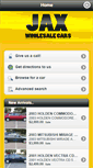 Mobile Screenshot of jaxwholesalecars.com.au